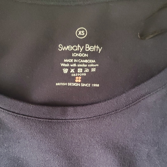 Sweaty Betty Blue Jumpsuit Track Pants with Relaxed Fit Sz XS - Picture 5 of 10